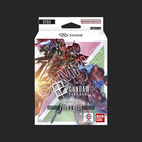 Gundam TCG - Zeon's Rush [ST03] - Starter Deck Starter Deck