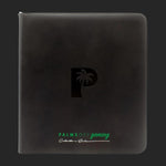Palms Off Gaming - 12 Pocket Zip Trading Card Binder - Black - TCGroupAU