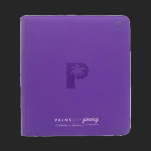 Palms Off Gaming - 12 Pocket Zip Trading Card Binder - Purple - TCGroupAU