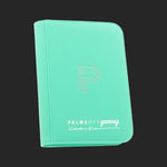 Palms Off Gaming - 4 Pocket Zip Trading Card Binder - Turquoise - TCGroupAU