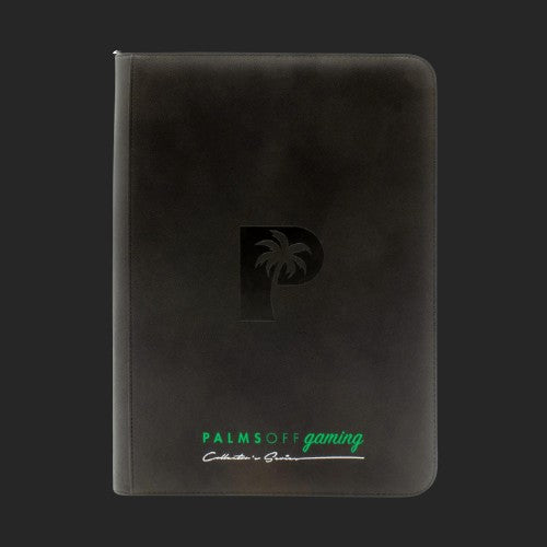 Palms Off Gaming - 9 Pocket Collectors Series Trading Card Binder - Black - TCGroupAU
