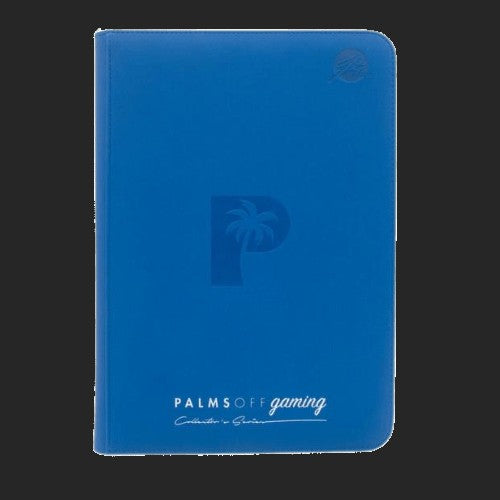 Palms Off Gaming - 9 Pocket Collectors Series Trading Card Binder - Blue - TCGroupAU