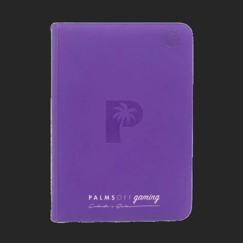 Palms Off Gaming - 9 Pocket Collectors Series Trading Card Binder - Purple - TCGroupAU