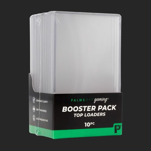 Palms Off Gaming - Booster Pack Top Loaders Standard Size - 10pc - TCGroupAU