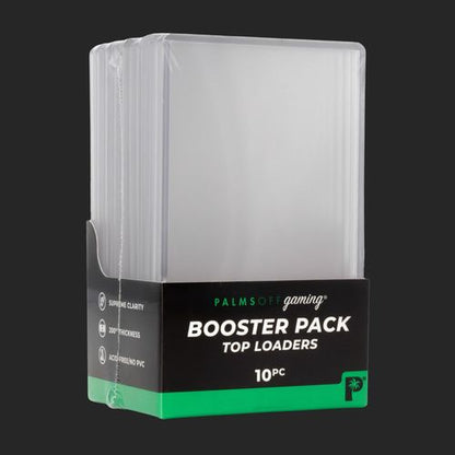 Palms Off Gaming - Booster Pack Top Loaders Standard Size - 10pc - TCGroupAU