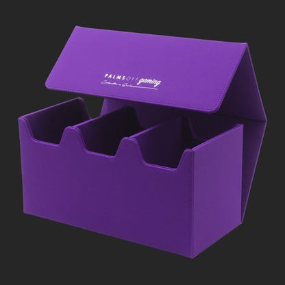 Palms Off Gaming - Collector's Series Graded Card Storage Case 2.0 - Large - Purple - TCGroupAU