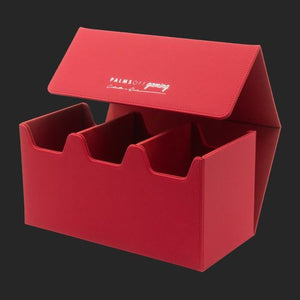 Palms Off Gaming - Collector's Series Graded Card Storage Case 2.0 - Large - Red - TCGroupAU