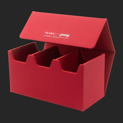 Palms Off Gaming - Collector's Series Graded Card Storage Case 2.0 - Large - Red - TCGroupAU