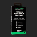Palms Off Gaming - MintFit Mag-Lock Card Case Sleeves (100pt-130pt) - 100pc - TCGroupAU