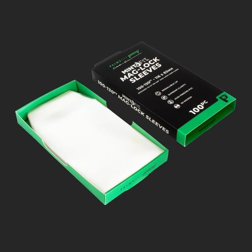 Palms Off Gaming - MintFit Mag-Lock Card Case Sleeves (100pt-130pt) - 100pc - view 2 - TCGroupAU