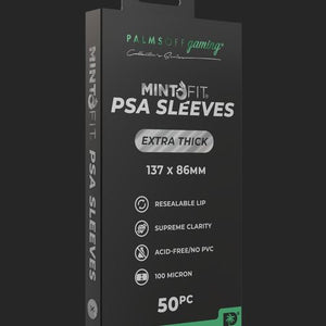 Palms Off Gaming - PSA Graded Card Mint Fit Sleeves - Regular 100pc - TCGroupAU