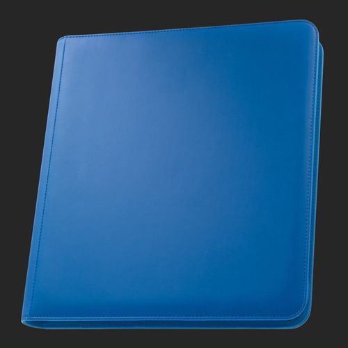 Palms Off Gaming - Stealth 12 Pocket Zip Trading Card Binder - Blue - view 2 - TCGroupAU