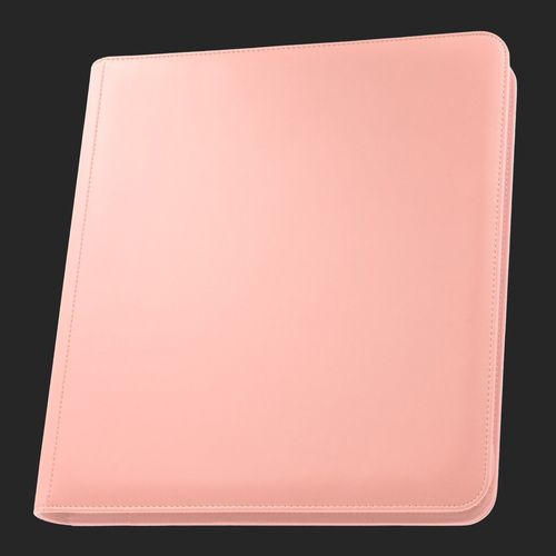 Palms Off Gaming - Stealth 12 Pocket Zip Trading Card Binder - Pink - TCGroupAU