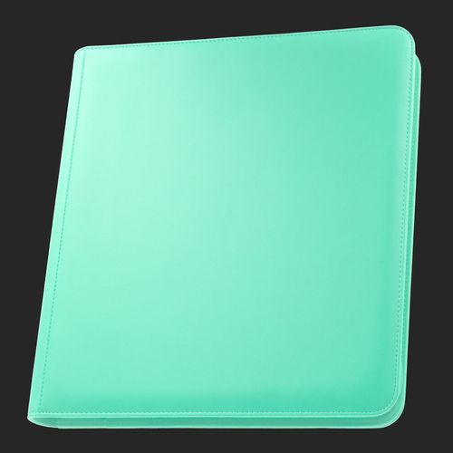 Palms Off Gaming - Stealth 12 Pocket Zip Trading Card Binder - Turquoise - view 2 - TCGroupAU