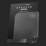 Palms Off Gaming - Stealth 9 Pocket Zip Trading Card Binder - Black - TCGroupAU