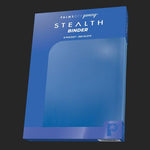 Palms Off Gaming - Stealth 9 Pocket Zip Trading Card Binder - Blue - TCGroupAU