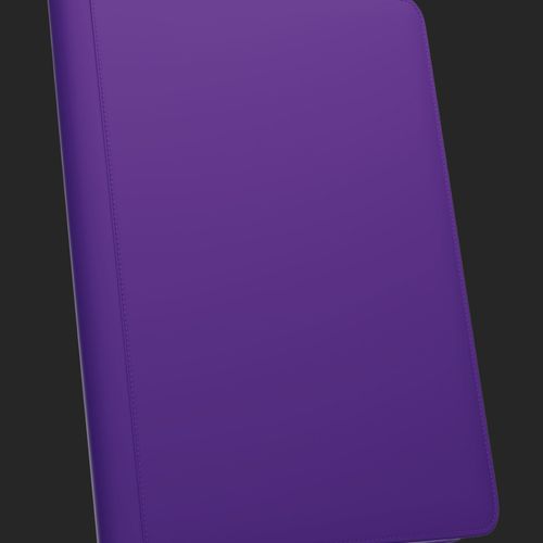 Palms Off Gaming - Stealth 9 Pocket Zip Trading Card Binder - Purple - TCGroupAU