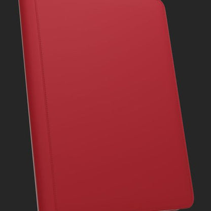 Palms Off Gaming - Stealth 9 Pocket Zip Trading Card Binder - Red - TCGroupAU