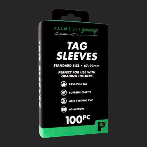 Palms Off Gaming - Tag Sleeves 100pc - TCGroupAU