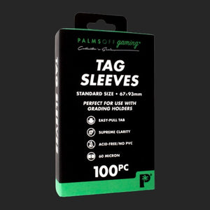 Palms Off Gaming - Tag Sleeves 100pc - TCGroupAU