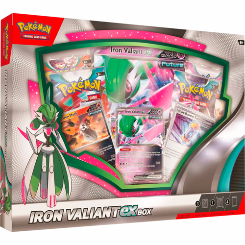 Pokémon Trading Card Game - Iron Valiant Ex Box - TCGroupAU