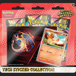 Pokémon Trading Card Game - Ascended Heroes - Tech Sticker Collection - Charmander - TCGroupAU