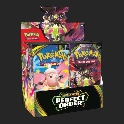 Pokémon Trading Card Game - Mega Evolution ME03 - Perfect Order - Booster Box - TCGroupAU