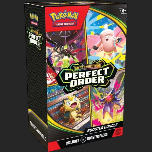 Pokémon Trading Card Game - Mega Evolution ME03 - Perfect Order - Booster Bundle - TCGroupAU