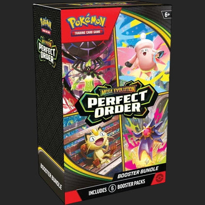 Pokémon Trading Card Game - Mega Evolution ME03 - Perfect Order - Booster Bundle - TCGroupAU