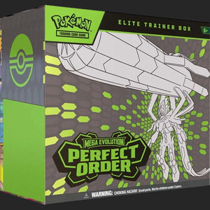 Pokémon Trading Card Game - Mega Evolution - ME03 Perfect Order - Elite Trainer Box ETB - TCGroupAU
