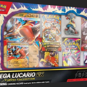 Pokémon Trading Card Game - Mega Lucario Ex Figure Collection Box - TCGroupAU
