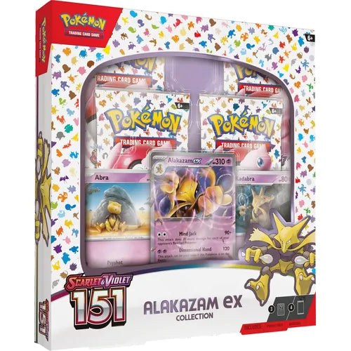 Pokémon Trading Card Game - Scarlet & Violet - 151 - Alakazam Ex Box - TCGroupAU
