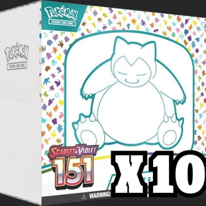 Pokémon Trading Card Game - Scarlet & Violet - 151 - Elite Trainer Box ETB - [Sealed Case] x10 - TCGroupAU