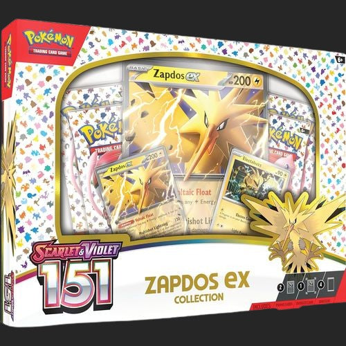 Pokémon Trading Card Game - Scarlet & Violet - 151 - Zaptos Ex Box - TCGroupAU