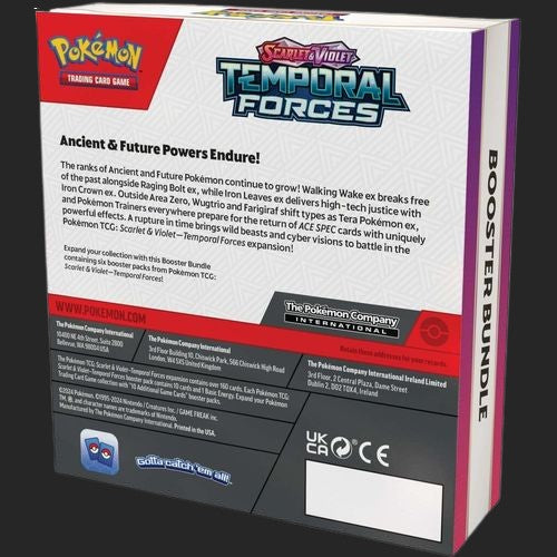 Pokémon Trading Card Game - Scarlet & Violet 5: Temporal Forces Booster Bundle - view 3 - TCGroupAU