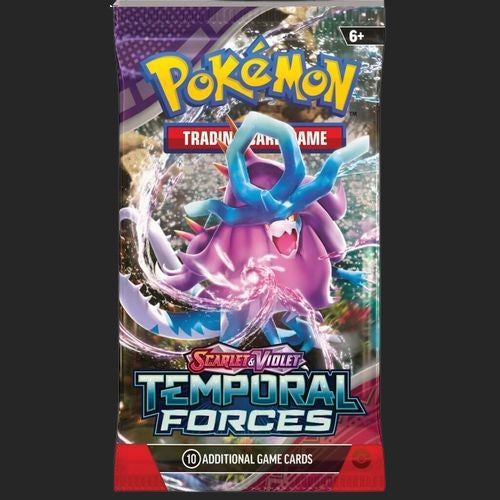 Pokémon Trading Card Game - Scarlet & Violet 5: Temporal Forces Booster Pack - view 2 - TCGroupAU