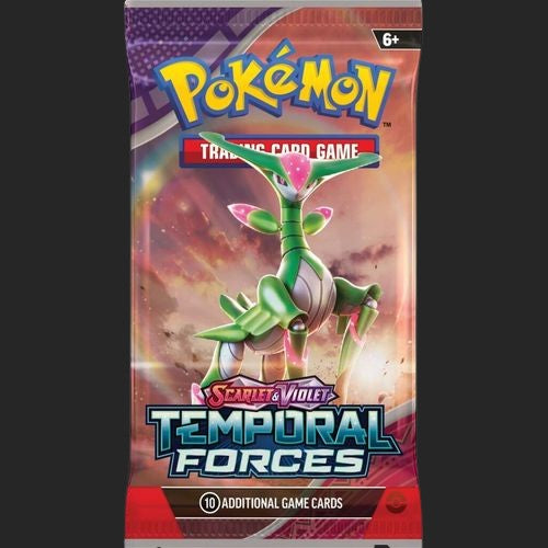 Pokémon Trading Card Game - Scarlet & Violet 5: Temporal Forces Booster Pack - view 4 - TCGroupAU
