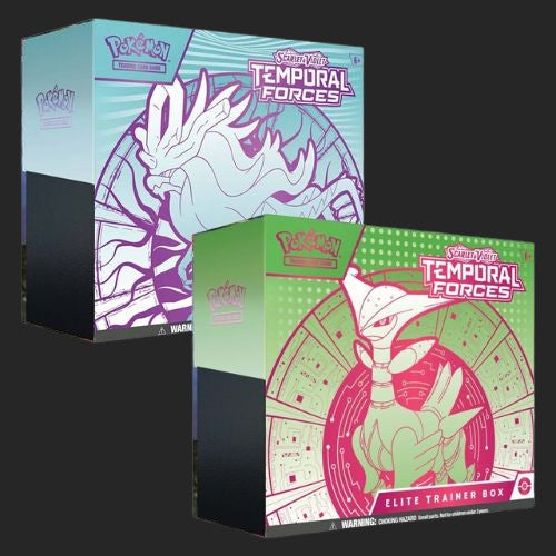 Pokémon Trading Card Game - Scarlet & Violet 5 - Temporal Forces Elite Trainer Box ETB - [Sealed Case] x10 - TCGroupAU