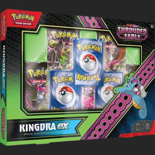 Pokémon Trading Card Game - Scarlet & Violet 6.5: Shrouded Fable - Kingdra/Greninja Ex Special - view 2 - TCGroupAU
