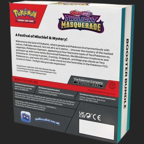Pokémon Trading Card Game - Scarlet & Violet 6: Twilight Masquerade - Booster Bundle - view 2 - TCGroupAU