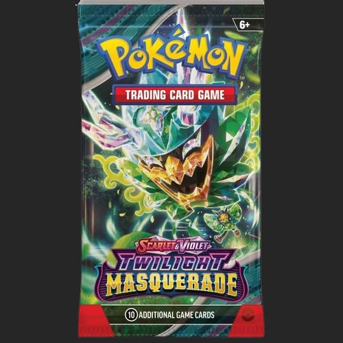 Pokémon Trading Card Game - Scarlet & Violet 6: Twilight Masquerade - Booster Pack - view 2 - TCGroupAU