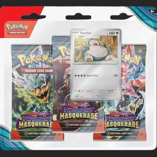 Pokémon Trading Card Game - Scarlet & Violet 6: Twilight Masquerade - Three Booster Blister - view 2 - TCGroupAU