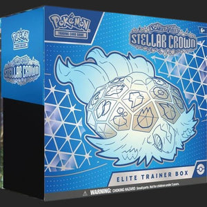 Pokémon Trading Card Game - Scarlet & Violet 7 - Stellar Crown - Elite Trainer Box ETB - TCGroupAU