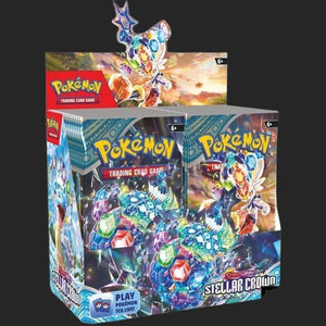 Pokémon Trading Card Game - Scarlet & Violet 7: Stellar Crown - [Sealed Case] x6 Booster Boxes - TCGroupAU
