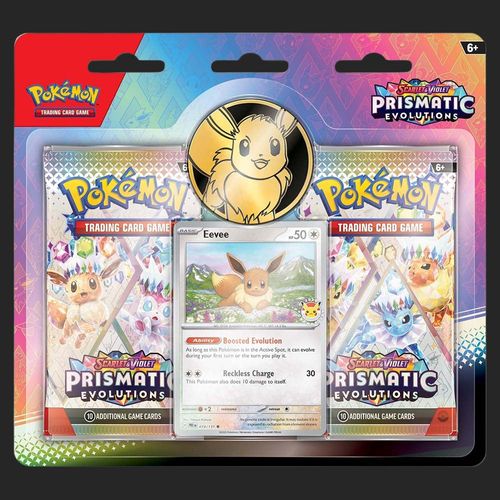Pokémon Trading Card Game - Scarlet & Violet 8.5 - Prismatic Evolutions - 2 Pack Blister - TCGroupAU