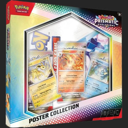 Pokémon Trading Card Game - Scarlet & Violet 8.5 - Prismatic Evolutions - Poster Collection - TCGroupAU