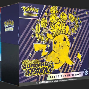 Pokémon Trading Card Game - Scarlet & Violet 8: Surging Sparks - Elite Trainer Box ETB - TCGroupAU
