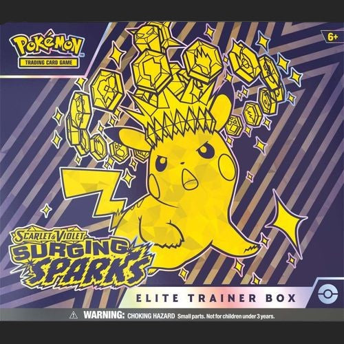 Pokémon Trading Card Game - Scarlet & Violet 8: Surging Sparks - Elite Trainer Box ETB - view 3 - TCGroupAU