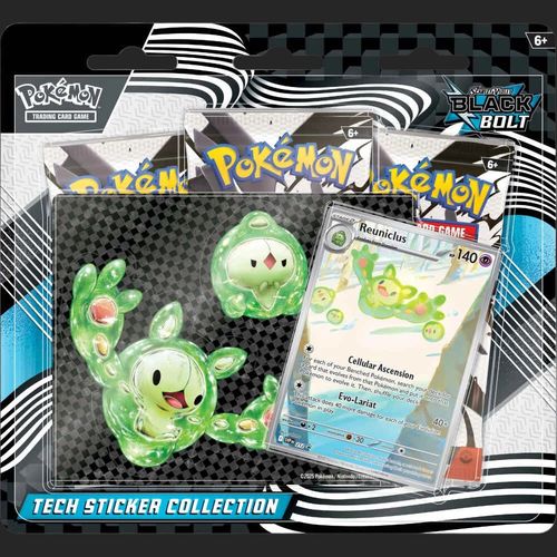 Pokémon Trading Card Game - Scarlet & Violet - Black Bolt Tech Sticker Blister - TCGroupAU