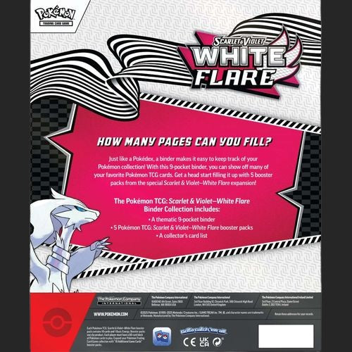 Pokémon Trading Card Game - Scarlet & Violet - White Flare - Binder Collection - view 2 - TCGroupAU